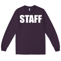 Plum staff Long Sleeve Tee - linhVisuals