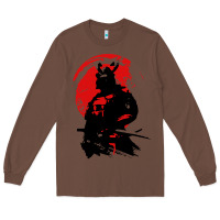Chestnut samurai warrior Long Sleeve Tee - linhVisuals