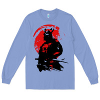 Colony Blue samurai warrior Long Sleeve Tee - linhVisuals