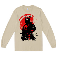 Mushroom samurai warrior Long Sleeve Tee - linhVisuals