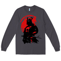 Smoke samurai warrior Long Sleeve Tee - linhVisuals