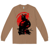 Toasted Coconut samurai warrior Long Sleeve Tee - linhVisuals