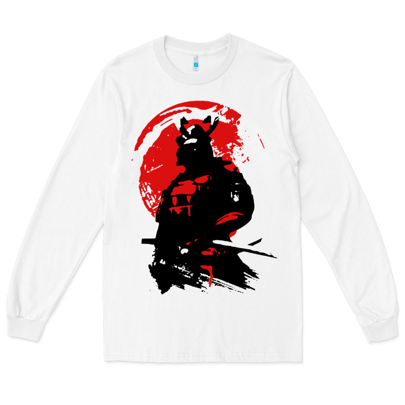 Samurai Warrior Long Sleeve Tee by linhVisuals | Teevron