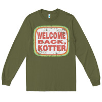 Army Green welcome back, kotter Long Sleeve Tee - linhVisuals