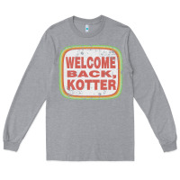 Heather Grey welcome back, kotter Long Sleeve Tee - linhVisuals