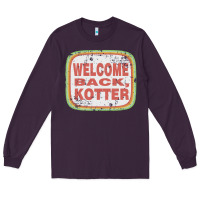Plum welcome back, kotter Long Sleeve Tee - linhVisuals