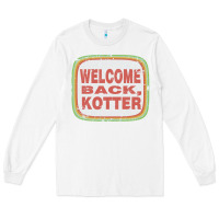 White welcome back, kotter Long Sleeve Tee - linhVisuals