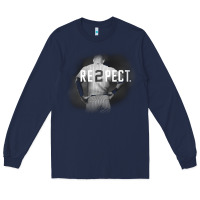 Navy respect derek jeter re2pect [tb] Long Sleeve Tee - linhVisuals
