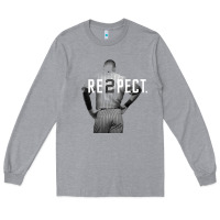 Heather Grey respect derek jeter re2pect [tw] Long Sleeve Tee - linhVisuals