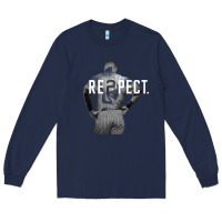 Navy respect derek jeter re2pect [tw] Long Sleeve Tee - linhVisuals