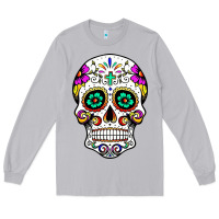 Moon Dust sugar skull Long Sleeve Tee - linhVisuals