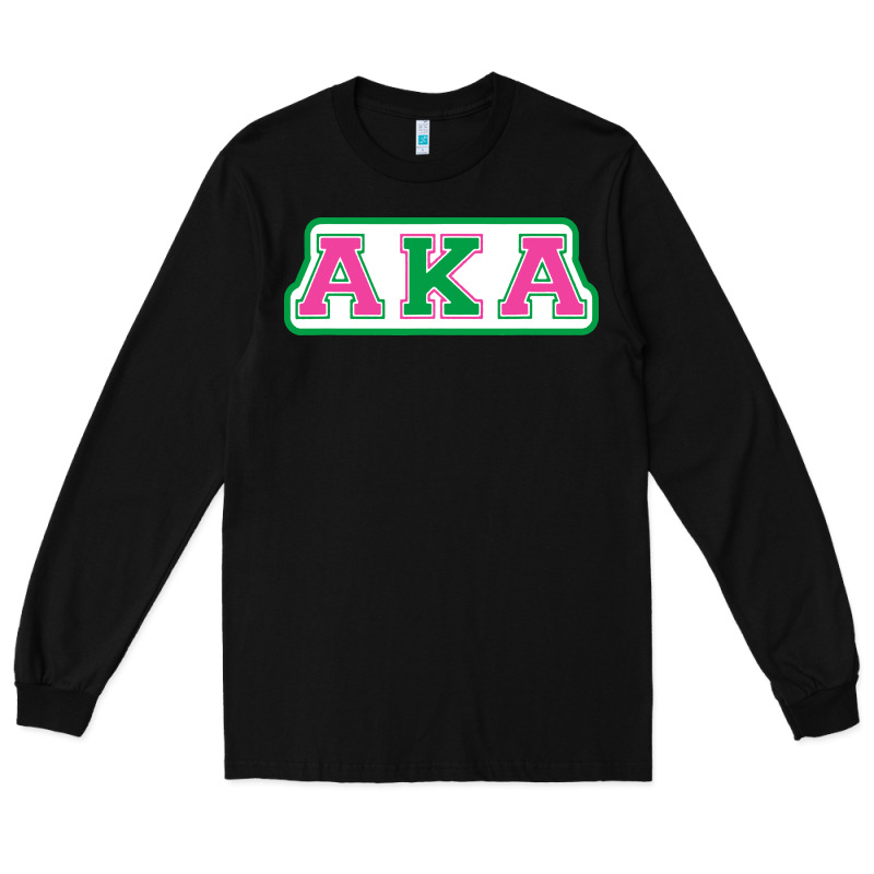 Alpha Kappa Aka Long Sleeve Tee by linhVisuals | Teevron