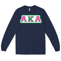 Navy alpha kappa aka Long Sleeve Tee - linhVisuals