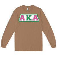 Toasted Coconut alpha kappa aka Long Sleeve Tee - linhVisuals