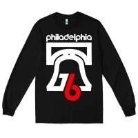 Black philadelphia vintage liberty bell Long Sleeve Tee - linhVisuals