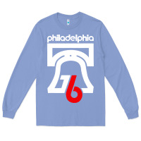 Colony Blue philadelphia vintage liberty bell Long Sleeve Tee - linhVisuals