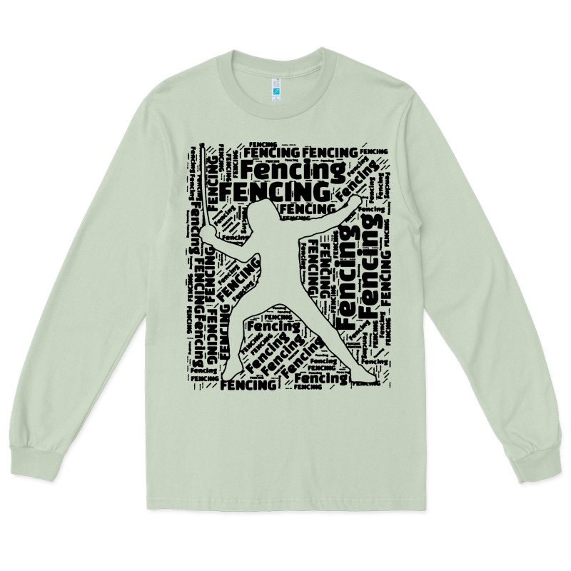Fencing Sport Long Sleeve Tee by linhVisuals | Teevron