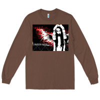 Chestnut Marilyns angel with scabbed wings Long Sleeve Tee - linhVisuals