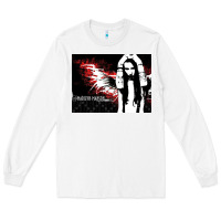 White Marilyns angel with scabbed wings Long Sleeve Tee - linhVisuals