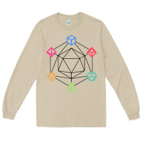 Mushroom minimal dnd Long Sleeve Tee - linhVisuals