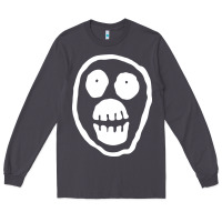 Smoke the mighty boosh monkey skull Long Sleeve Tee - linhVisuals