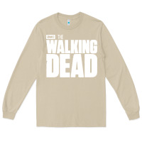 Mushroom the walking dead blood Long Sleeve Tee - linhVisuals