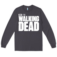 Smoke the walking dead blood Long Sleeve Tee - linhVisuals