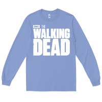Colony Blue the walking dead blood Long Sleeve Tee - linhVisuals