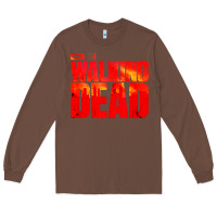 Chestnut the walking dead blood Long Sleeve Tee - linhVisuals