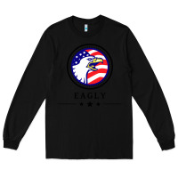 Black peacemaker eagly Long Sleeve Tee - linhVisuals