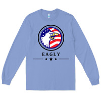 Colony Blue peacemaker eagly Long Sleeve Tee - linhVisuals