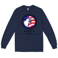 Navy peacemaker eagly Long Sleeve Tee - linhVisuals