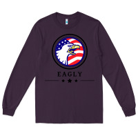 Plum peacemaker eagly Long Sleeve Tee - linhVisuals