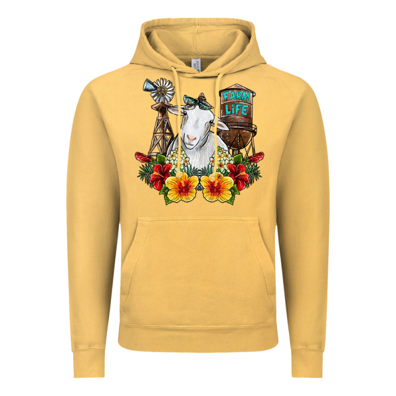Farm Life Sheep Vintage Hoodie by SublimationCraftShop | Teevron