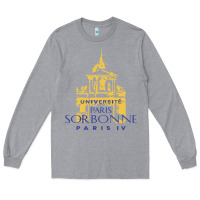 Heather Grey universite paris la sorbonne Long Sleeve Tee - linhVisuals