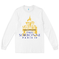White universite paris la sorbonne Long Sleeve Tee - linhVisuals