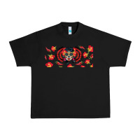 Black sugar skull rose libbey glass Urban Heavy Tee - BundleAndBundleShop