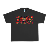 Pigment Black sugar skull rose libbey glass Urban Heavy Tee - BundleAndBundleShop
