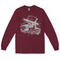 Burgundy wash your damn hands Long Sleeve Tee - linhVisuals