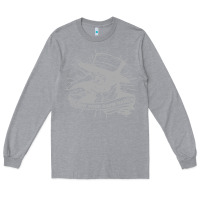 Heather Grey wash your damn hands Long Sleeve Tee - linhVisuals