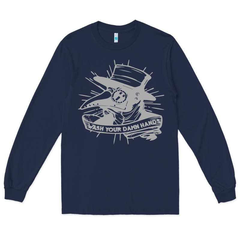 Wash Your Damn Hands Long Sleeve Tee by linhVisuals | Teevron
