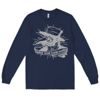 Navy wash your damn hands Long Sleeve Tee - linhVisuals