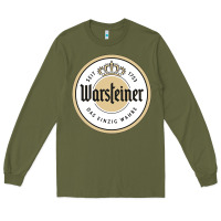 Army Green warsteiner Long Sleeve Tee - linhVisuals