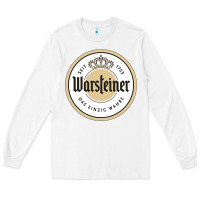 White warsteiner Long Sleeve Tee - linhVisuals