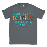 Charcoal Heather Some Of Y'alls Cornbread Ain't Done In The Middle Classic Tee - CowCowDesign