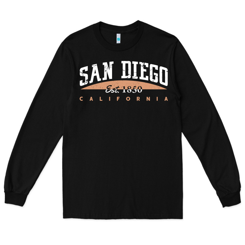 San Diego California Long Sleeve Tee by linhVisuals | Teevron