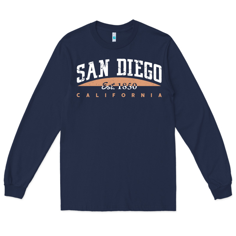 San Diego California Long Sleeve Tee by linhVisuals | Teevron