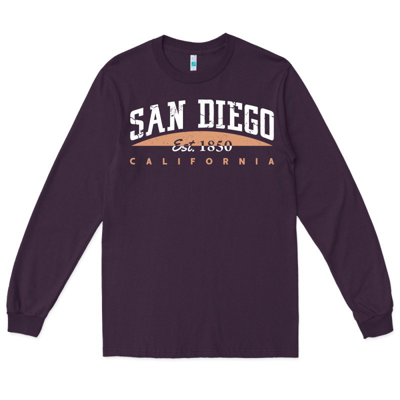 San Diego California Long Sleeve Tee by linhVisuals | Teevron