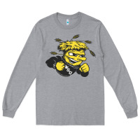 Heather Grey wichita state shockers Long Sleeve Tee - linhVisuals