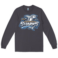 Smoke wilmington sharks Long Sleeve Tee - linhVisuals